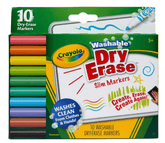 Crayola Washable Markers Clicks Retractable Tips CY58 - 8370 - Colorland Toys